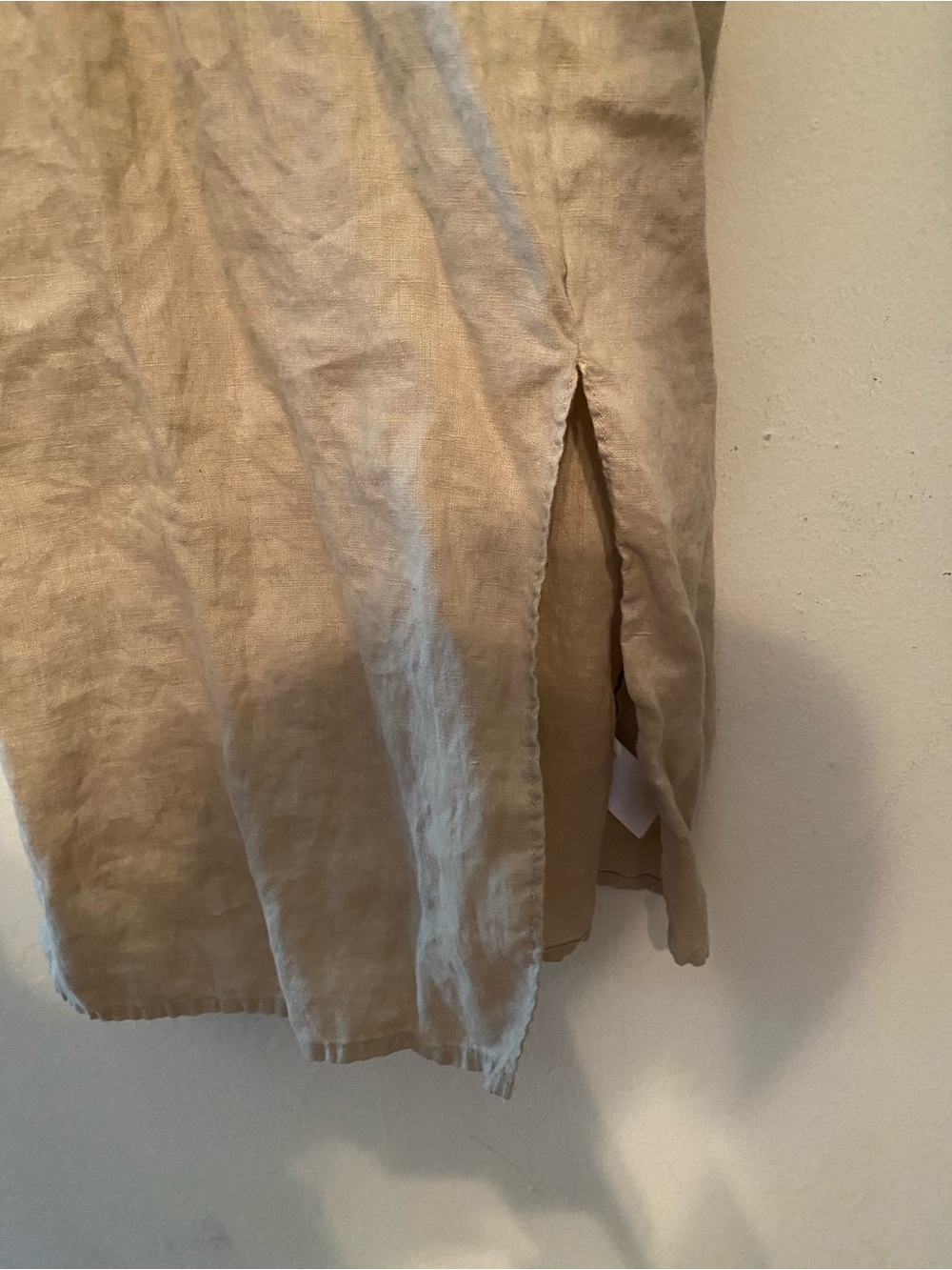Rachel Zoe Beige Linen Slip Dress - Picture 3 of 6